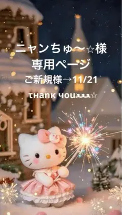 ✨️ニャンちゅ〜⭐︎様専用ページ✨️