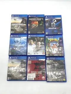 PS4ゲームソフトセット プレイステーション PlayStation 9点セット