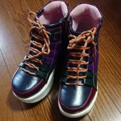 yosuke 厚底 レースアップハイカットスニーカー ヨースケ