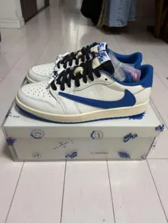 早い者勝ち！トラヴィス スコット フラグメント エアジョーダン 鑑定書付き