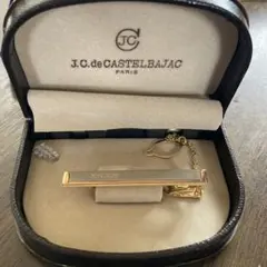 J.C. de CASTELBAJAC ネクタイピン ゴールド ケース付き