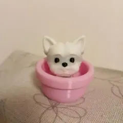【B品・訳あり】ヨークシャーテリア ポットクリッカー
