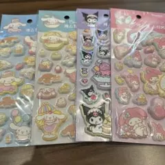 サンリオ　ぷくぷくシール　立体　韓国セット　新品
