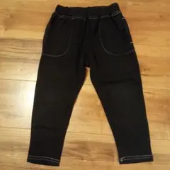プティマイン サルエルパンツ 100 黒 コットン 男の子