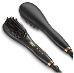 ストレートヒートブラシ KR010 ヘアアイロン - メルカリ