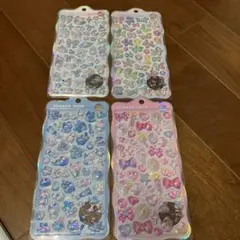 正規品　ボンボンドロップシール ちゅるきら わんわん ほうせき ばるーん