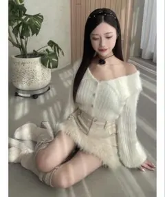 <年末年始セール>EATME BIGカラーニットTOP