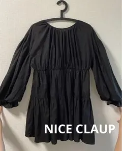 【極美品】ナイスクラップ NICECLAUP ブラウス トップス レディース