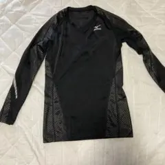 Mizuno BG7000T 長袖シャツ ブラック