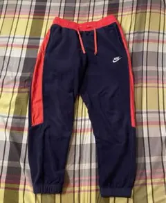 NIKE フリースパンツ ジョガーパンツ　ネイビー　S