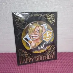 ワンピース サンジ バースデイ缶バッジ 2020