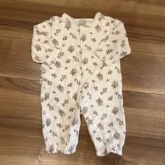プティマイン♡ 長袖ロンパース♡ 花柄♡ 80cm