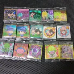 ドラゴンボール 超戦士シールウエハース超 15種セットまとめ売り