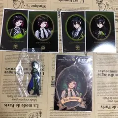 ツイステ一番くじディアソムニア寮セット＋リリアトラベルステッカー