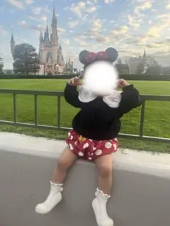 ミニーマウスコスチューム futafuta80cm