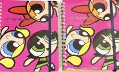 ロルバーン ポケット付メモ L パワーパフガールズ A 2冊セット