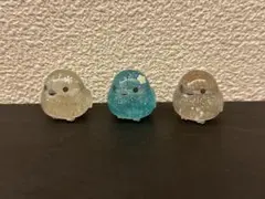 ふくふく　シマエナガ　フィギュア　クリア　キラキラ