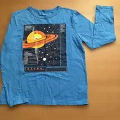 GAP KIDS 土星プリント 長袖カットソー 140