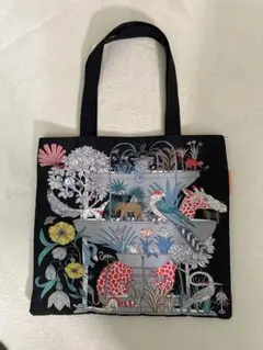 スカーフ柄トートバッグ