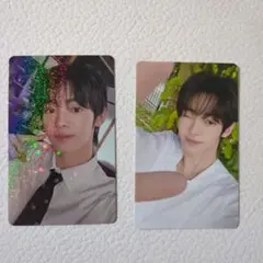 ハンジン TWS はじめまして ユニバ ホログラム ウィバ トレカ 2枚セット