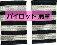 未使用✨パーティー小道具 パイロット 肩章 キャプテン制服 コスプレ