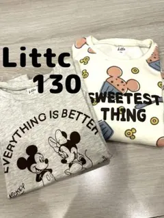 しまむら Littc リトシー ディズニー 130 ロンT トレーナー 女の子