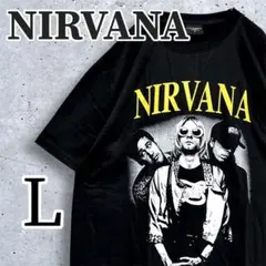 632 バンドT『NIRVANA』プリントtシャツ　新品未使用