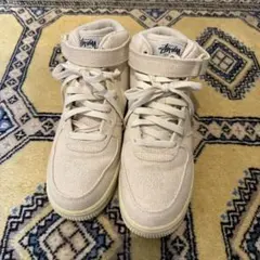 NIKE STUSSY　AIR FORCE 1 07 MID SP　24.5cm