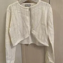 Petite Fleur 140サイズ アイボリー ボレロ