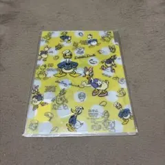 ドナルドダック クリアファイル イエロー