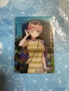 一花 オリジナルクリアカード セブンイレブン 五等分の花嫁