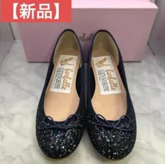 【新品】farfalle 3cmヒール グリッターパンプス