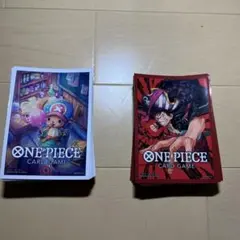 ONE PIECEカードゲームスリーブセット　チョッパーとルフィ