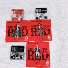 新品 ワンピース フィルムレッド非売品 ハンドタオル セット シャンクス サンジ