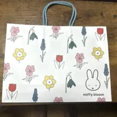 ミッフィー ショッパー 紙袋 miffy bloom ビニール袋 未使用級