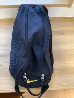 NIKE シューズケース ネイビー×イエロー 軽量 スポーツ用