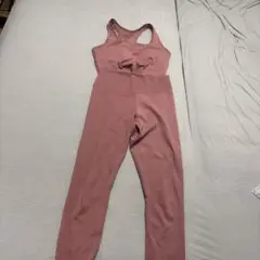 ピンク ヨガウェアセット Lサイズ
