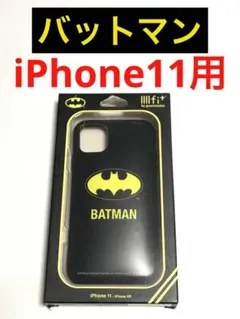 17409 iPhone11用 ケース BATMAN ブラック イエローのサムネイル