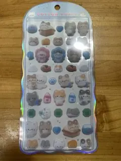 COTTON PUFFYシール　ボンボンドロップ　シール
