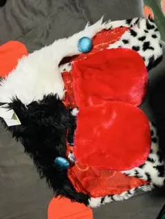 タグ付き！ディズニーリゾート クルエラ　マフラーキャップ　2\25迄