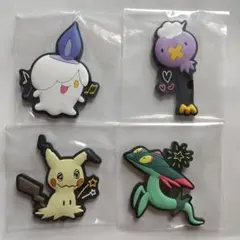 ポケモン 一番くじ F賞 ヒトモシ フワンテ ミミッキュ ドラメシヤ 4点