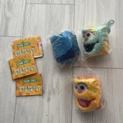 セサミストリート カプセルトイ 3個セット