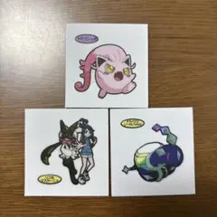 【匿名配送】ポケモンパン　デコキャラシール　215弾　3枚セット
