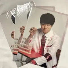 【新品】嵐　ワクワク学校　櫻井翔　3枚セット　クリアファイル