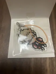 ハイキュー 月島蛍 ピクセルアートキャラクターキーホルダー