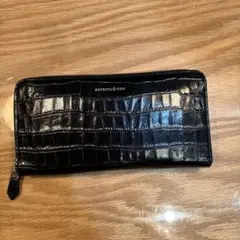 PATRICK COX ブラック長財布