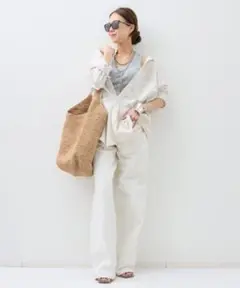 L'Appartement REMI RELIEF Relaxed Shirt