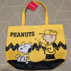スヌーピー　トートバッグ　ROUND1限定