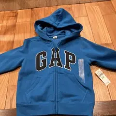 GAP  ギャップ　キッズ　子ども　男の子　パーカー　青