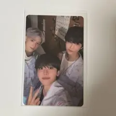 nct dream ジェノ　ジェミン　チソン　ユニット トレカ